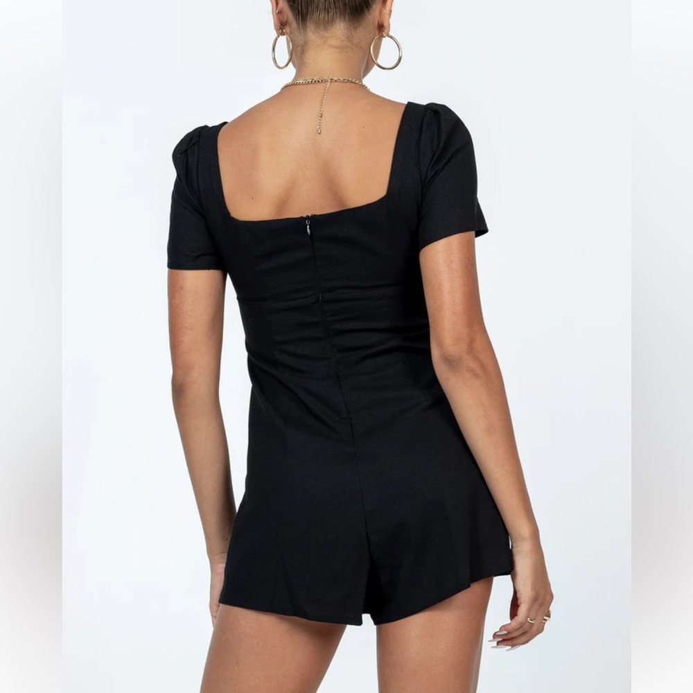 NWOT HASTINGS ROMPER BLACK - Picture 5 of 7